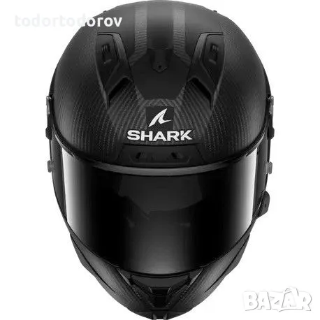 Топ Цена Мото Каска за мотор SHARK AERON FULL CARBON BLACK Glos, снимка 2 - Аксесоари и консумативи - 50381923