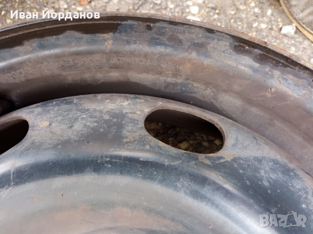 Две летни гуми и четири железни джанти, снимка 8 - Гуми и джанти - 36351383