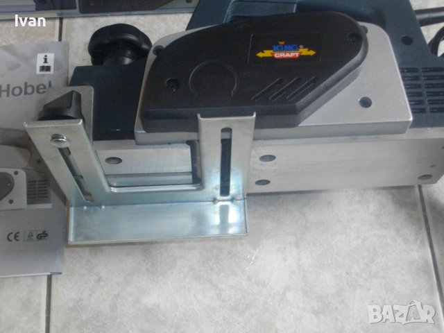 Ново 900 Вата-Хобел-Електрическо Ренде-Немско-Професионално-Нож 83мм-KING CRAFT, снимка 4 - Други инструменти - 36610042