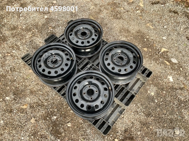 4бр.Оригинални джанти 15цола 4x108 ET52.5 за Ford Fiesta,Focus,Fusion,Ka, снимка 3 - Гуми и джанти - 53037537