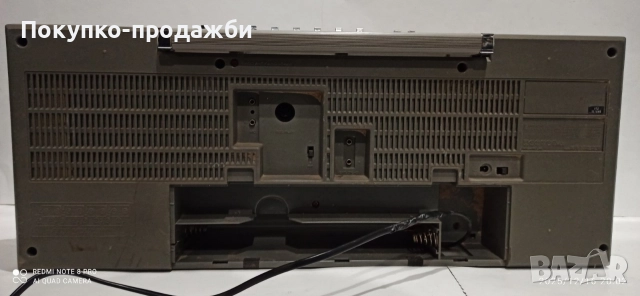 стар радио касетофон Hitachi TRK-W55W, снимка 3 - Радиокасетофони, транзистори - 52819040