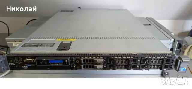 Dell Poweredge R610 600GB HDD, 8GB RAM, PERC6I 2 X E5620, снимка 2 - Работни компютри - 50325264