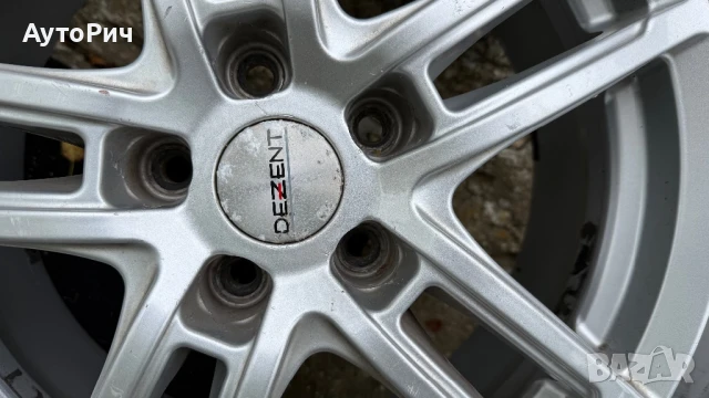 Джанти / 7J / 17 Цола/ 5х112/ Ет 50 / Dezent / 124R-001344, снимка 2 - Гуми и джанти - 51049505