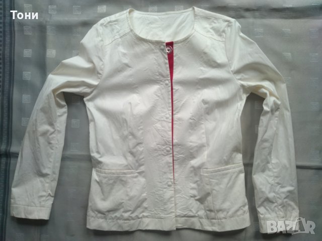 Стилно бяло сако., снимка 4 - Сака - 29273579