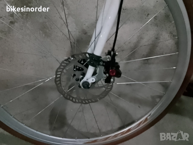 Бамбуков сингъл спийд с хидравлични дискови спирачки , снимка 3 - Велосипеди - 52860135