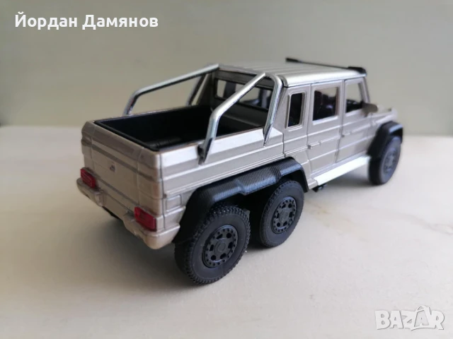 Мерцедес Г клас 6х6 мащаб 1:34, снимка 4 - Колекции - 50900267