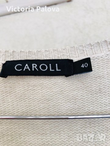 CAROLL PARIS красива жилетка 100% памук, снимка 3 - Жилетки - 31460303