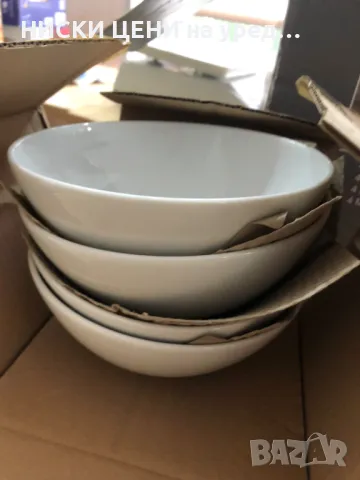 Порцеланов сервиз за хранене HOME, Бял, снимка 5 - Сервизи - 48769372