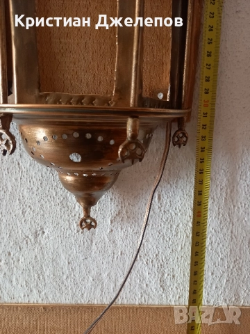 Декоративна лампа ръчна изработка, снимка 7 - Декорация за дома - 52211703