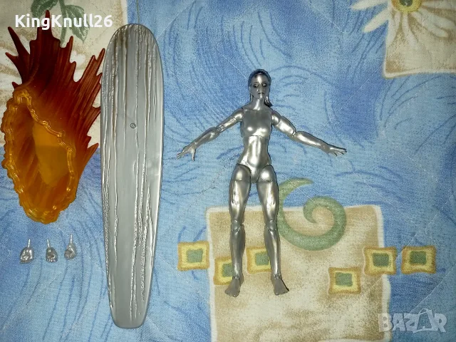 Фигурка Silver Surfer The Fantastic Four: First Steps Marvel Legends , снимка 2 - Колекции - 56493208