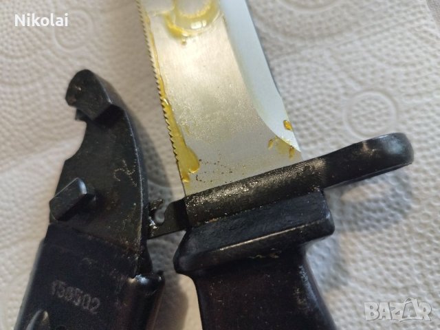 Военен нож щик за АКМ Ак74 състояние ново, снимка 8 - Антикварни и старинни предмети - 40612425