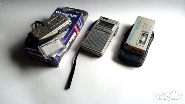 микрокасетен записващ апарат,мини касетофон,диктофон, снимка 4 - Друга електроника - 44292084