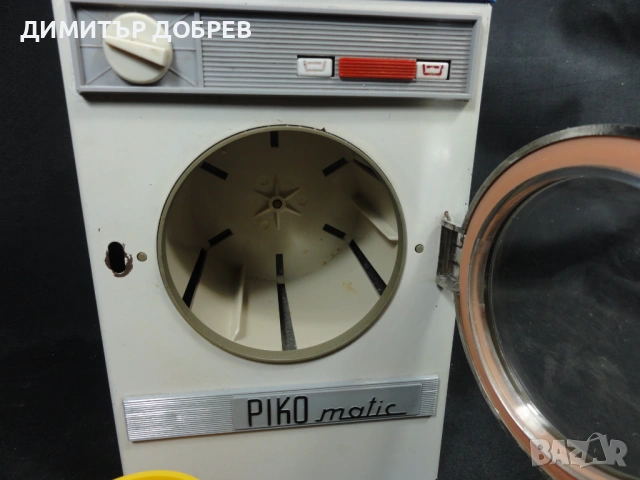 СТАРА РЕТРО СОЦ ГДР DDR ИГРАЧКА ПЕРАЛНА МАШИНА ПЕРАЛНЯ PIKO MATIC, снимка 10 - Колекции - 53022927