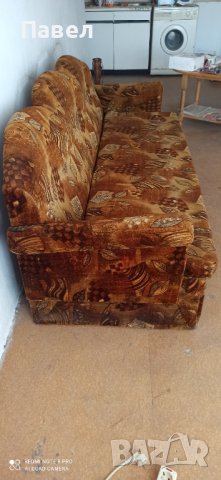 Разтегателен диван с две чекмеджета , снимка 2 - Дивани и мека мебел - 41824745