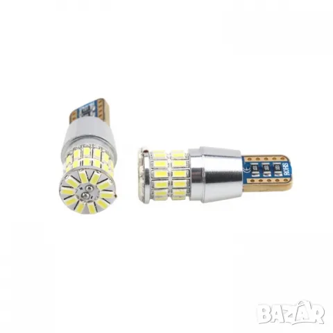 LED крушки T10 12V 6000K 2 броя за габарити, снимка 2 - Аксесоари и консумативи - 55865097