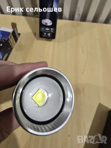 Maxesla 8000LM Мощен LED Фенер – 3000mAh, USB-C, 5 Режима, Zoom, IPX5, снимка 4 - Екипировка - 56021735