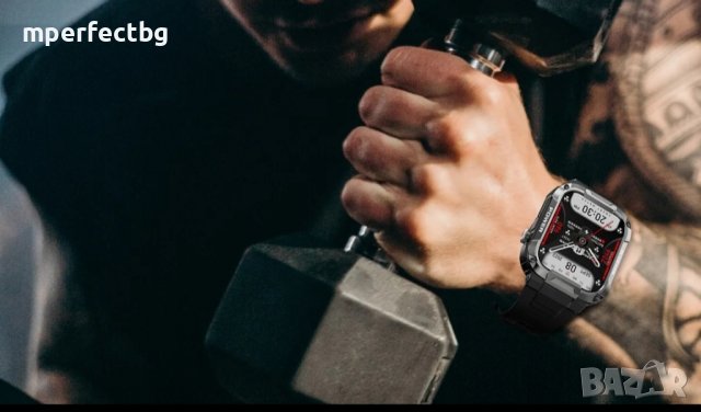 Смарт часовник MK66 400 mAh батерия смарт гривна водоустойчив Smart Watch , снимка 2 - Мъжки - 42896494