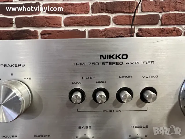 Усилвател Nikko Trm 750, снимка 2 - Ресийвъри, усилватели, смесителни пултове - 50407690