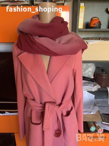 Зимен шал омбре Massimo Dutti, снимка 3 - Шалове - 34259936