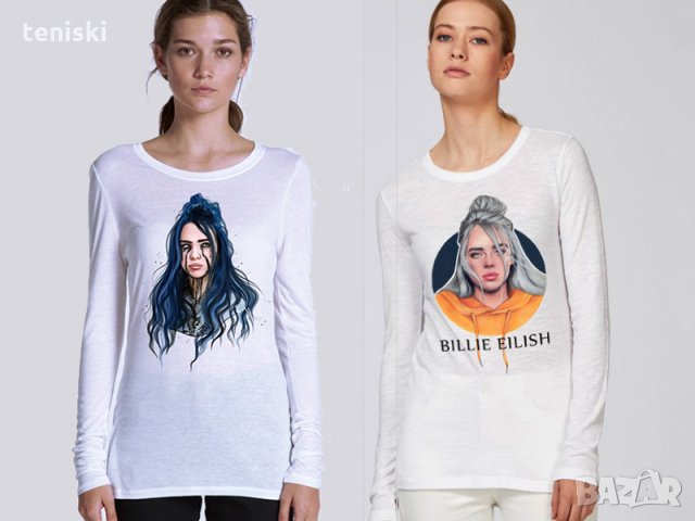  Тениска Billie Eilish 4 модела , снимка 2 - Тениски - 30625828