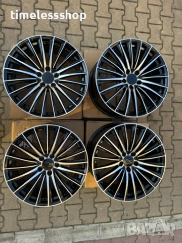 Спортен комплект алуминиеви джанти 19" 5x112, снимка 5 - Гуми и джанти - 50676923