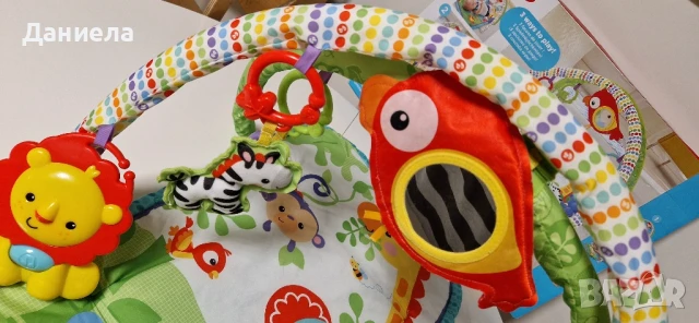 Активна гимнастика Fisher Price , снимка 13 - Музикални играчки - 50901539