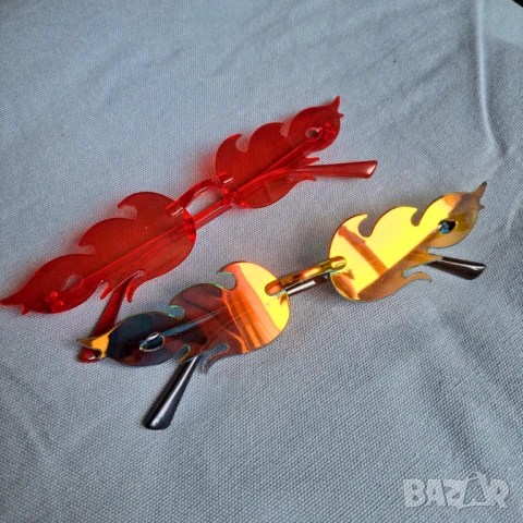 Дамски очила - пламъчета - 2 бр.