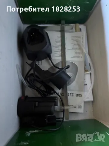Bosch акумулатор цинкуляр с батерия и зарядно, снимка 3 - Други инструменти - 50077720
