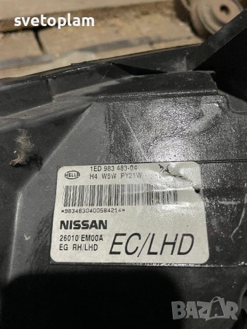 Оригинален десен фар за Nissan Tiida 2007+, снимка 3 - Части - 38909121