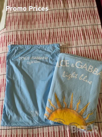 Плажна кърпа Dolce & Gabbana, снимка 3 - Хавлиени кърпи - 56079492
