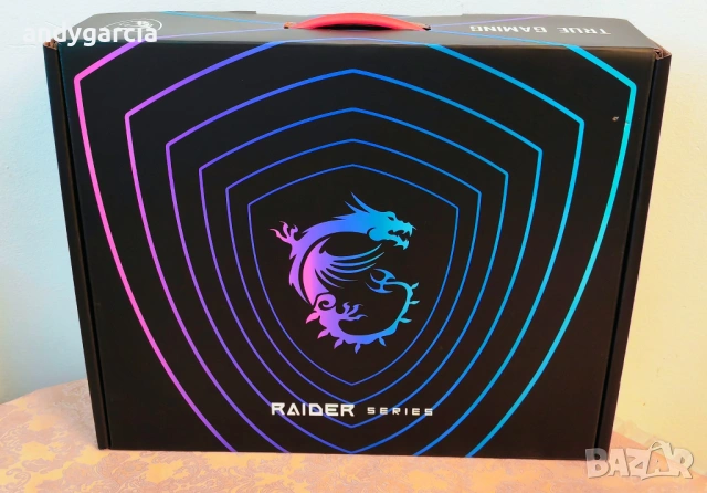 NVIDIA RTX 4070 8GB/Intel Core i7-13700HX/16GB RAM/1TB SSD NVMe/17.3 QHD IPS 240hz/MSI Raider GE78, снимка 3 - Лаптопи за игри - 54237220