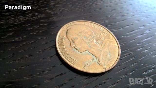 Монета - Франция - 20 сентима | 1982г., снимка 2 - Нумизматика и бонистика - 31891954
