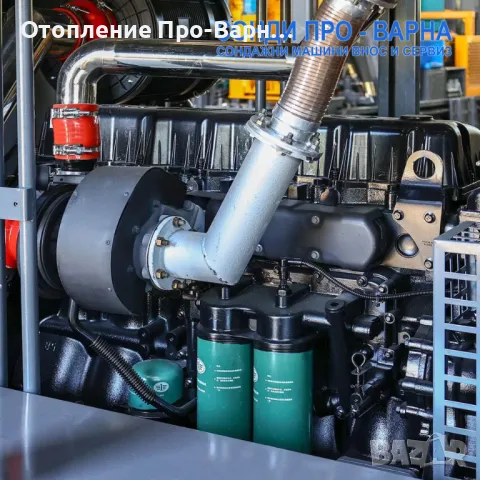Нов Професионален Мобилен винтов компресор ST18m3-10, 18м3/мин (18000 л/мин), дизел 217 к.с., снимка 7 - Други машини и части - 48268091