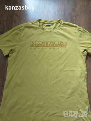 Napapijri - страхотна мъжка тениска L, снимка 5 - Тениски - 47306888