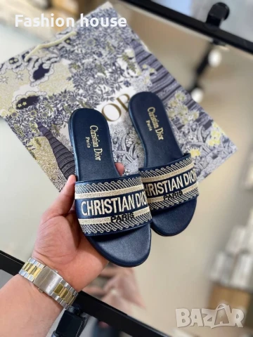 Dior дамски чехли, снимка 1