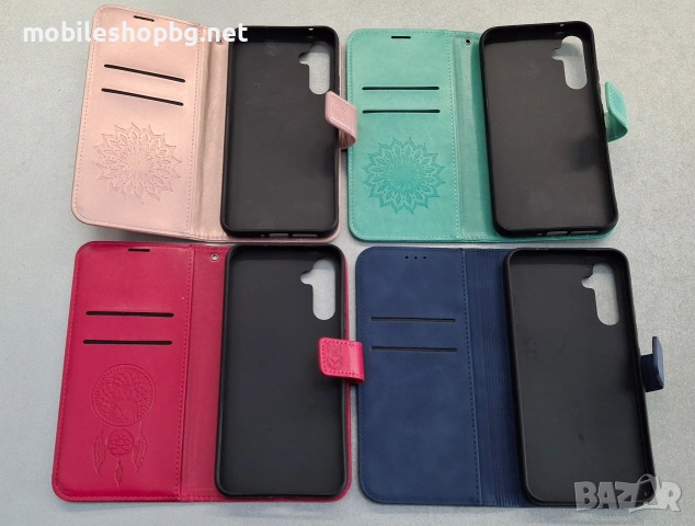 Samsung Galaxy A54 калъф страничен с прегради и закопчаване , снимка 3 - Калъфи, кейсове - 53258316