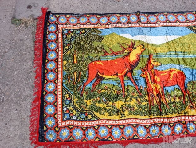 Стар ковьор,килим за стена, снимка 4 - Други ценни предмети - 51031940