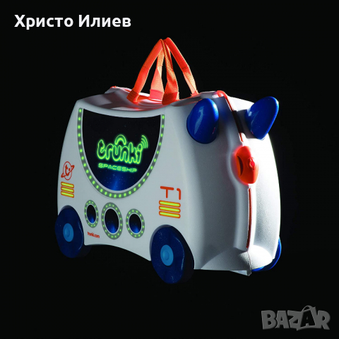 Детски Куфар TRUNKI Трунки Ride - On Pedro the Pirate Ship Пират Момче, снимка 8 - Кенгура и ранички - 27169500