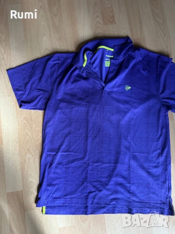 Мъжка спортно/елегантна тениска  с яка DUNLOP Polo ! Xl, снимка 2 - Сака - 51228781