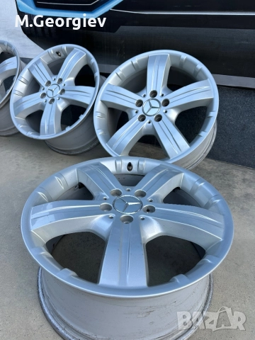 ЗИМНИ ГУМИ MICHELIN 255/60 R18, С  ОРИГИНАЛНИ ЛЕТИ ДЖАНТИ ЗА Mercedes-Benz GL ,МL,, снимка 5 - Гуми и джанти - 38350253