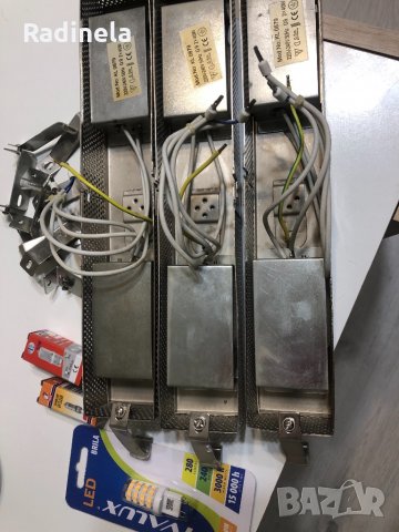 Лампи за таван - 3 броя +9броя крушки G9 , снимка 8 - Лампи за таван - 32005289