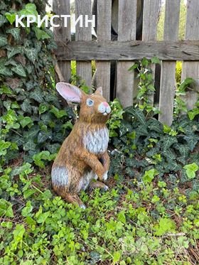 КЕРАМИЧНО СЕМЕЙСТВО ЗАЙЦИ, снимка 2 - Статуетки - 20872486