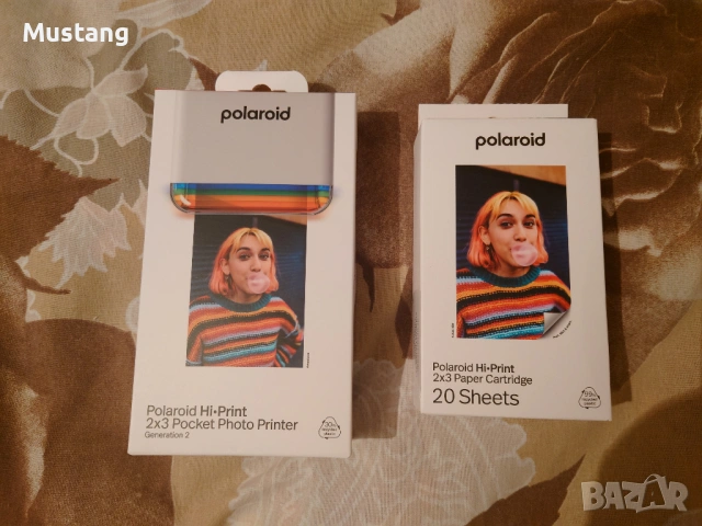 Джобен фотопринтер POLAROID HI-PRINT GEN 2 2X3 (+ хартия)