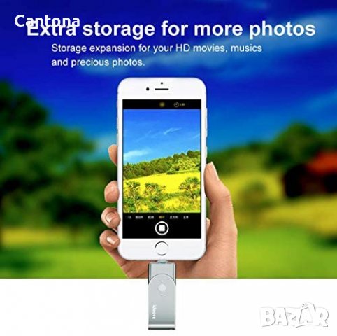 256 GB USB Stick Idoove за iPhone, iPad, Android и компютър, снимка 4 - Аксесоари за Apple - 37251635