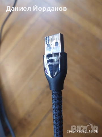 Audoquest Carbon USB A-B, снимка 2 - Други - 54357787