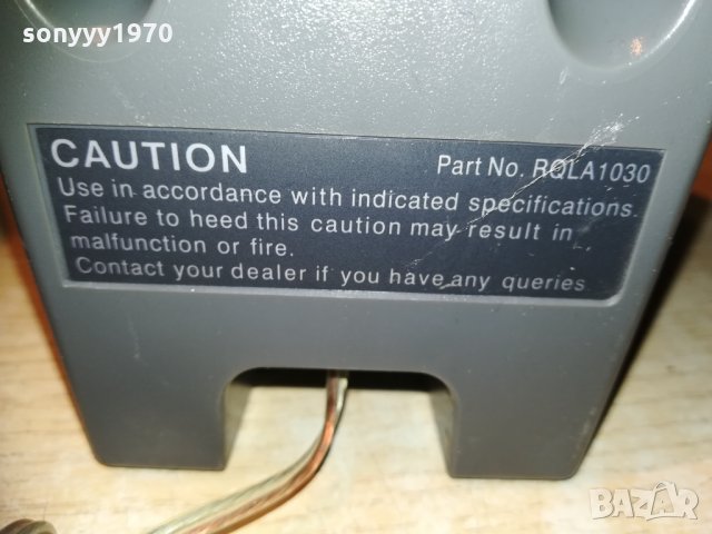 panasonic sb-en25 6ohm-2x6w-21х17х9см-germany 1110202300, снимка 15 - Тонколони - 30385521