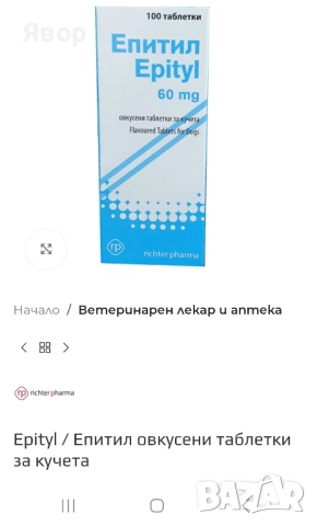 Епитил за куче