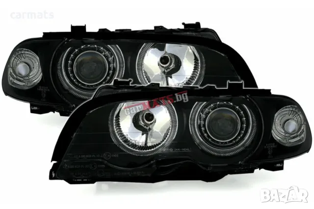 Кристални фарове ANGEL EYES за BMW 3 Серия E46 (1999-2003) - купе - кабрио