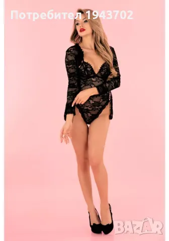 Еротичен сет от две части Silomin LivCo Corsetti Fashion, снимка 3 - Бельо - 47555918