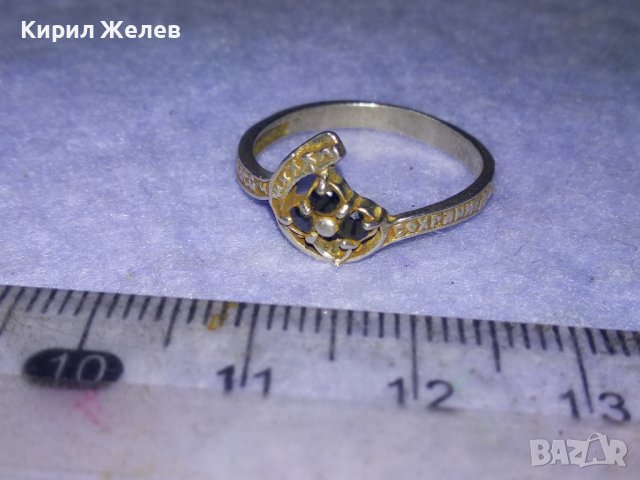 ГОСПОДИ СПАСИ и СОХРАНИ МѪ Старинен СРЕБЪРЕН МАРКАЗИТЕН ПРЪСТЕН СРЕБРО ВИСОКА ПРОБА МАЙСТОРСКИ 40199, снимка 12 - Антикварни и старинни предмети - 42928463